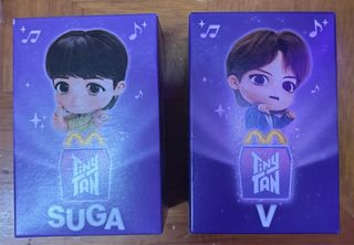 Figuras BTS Tiny Tan McDonald's