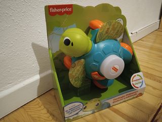 Juguete 9M+ Tortuga con luz y sonidos
