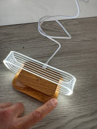 Lámpara Escritorio Wanjiaone con Cargador Inalámbr