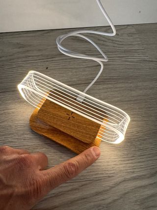 Lámpara Escritorio Wanjiaone con Cargador Inalámbr