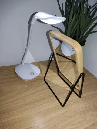 Espejo decorativo con dos caras