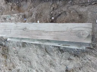 Traviesas de madera rústicas