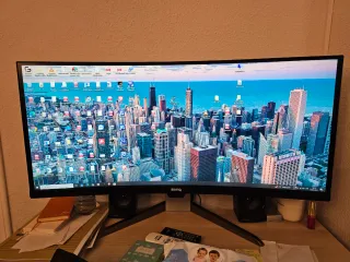 Monitor Curvo BenQ EX3501R Nero