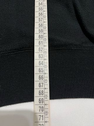 Sudadera Nike cremallera negra