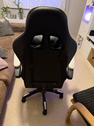 Silla Gaming BAGZZIA Negra y Blanca