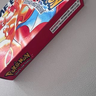 Caja Pokémon Rojo Game Boy Nintendo