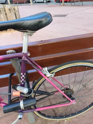Bicicleta Peugeot Clásica Rosa -