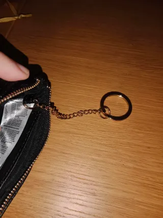 Portamonete donna nero Carpisa con portachiavi