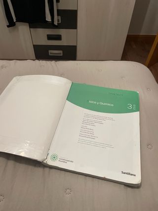 Libro “Fisica y Quimica” 3 ESO Santillana