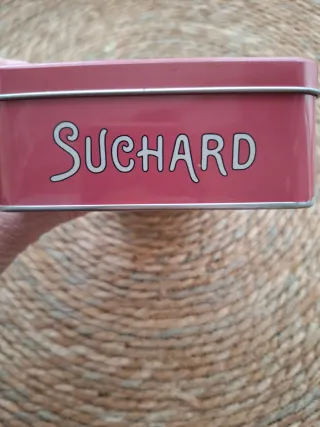 Caja Lata Suchard imitación Vintage