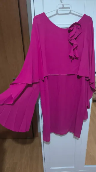 Vestido fiesta buganvilla talla M