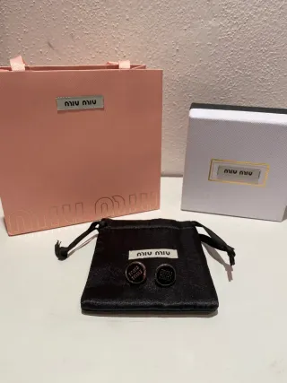 Orecchini Miu Miu - Neri