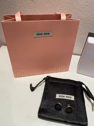 Orecchini Miu Miu - Neri