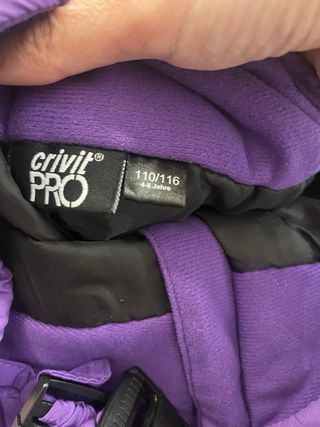 Equipación esquí niña chaqueta y pantalón