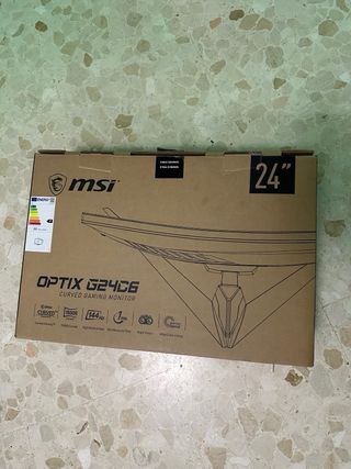 Monitor gaming MSI Curvo 144Hz + Soporte