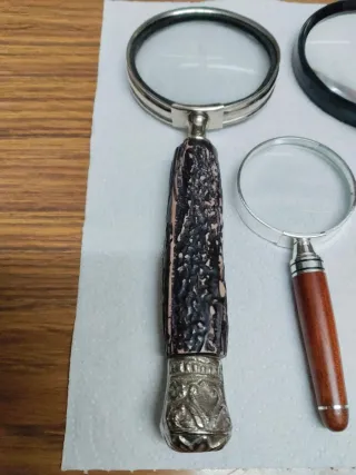 Lote 4 Lupas Antiguas y Vintage