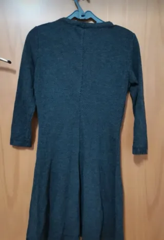 Vestido Mango Negro Talla S