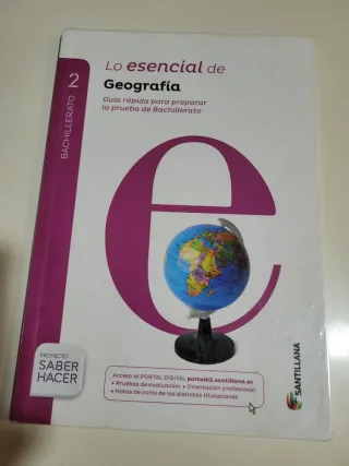 Lo esesncial de Geografía 2° bachillerato.