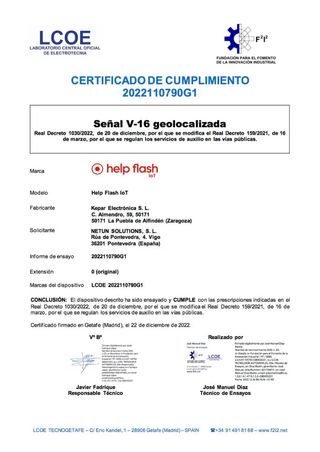 Baliza Emergencia V16 Homologada