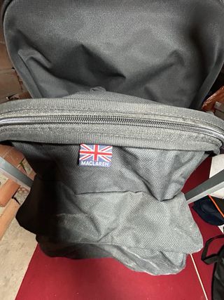 Cochecito Maclaren + Saco Térmico y Burbuja lluvia