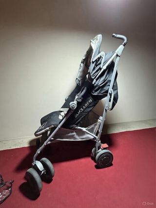 Cochecito Maclaren + Saco Térmico y Burbuja lluvia