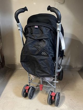 Cochecito Maclaren + Saco Térmico y Burbuja lluvia