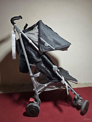 Cochecito Maclaren + Saco Térmico y Burbuja lluvia