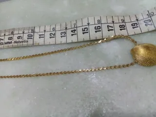 Collana conchiglia oro