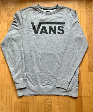 Sudadera Gris Vans de hombre
