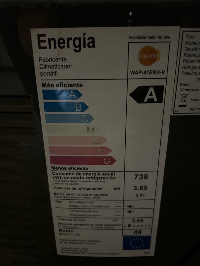 Climatizador Portátil Equation Plata