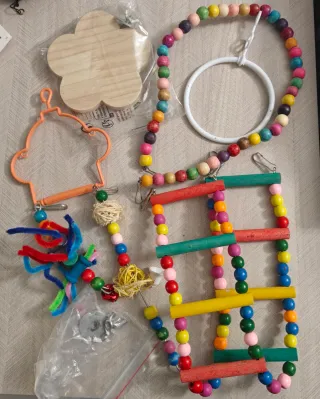 Accesorios para jaulas de pájaros