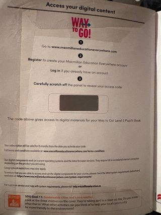 Pupil’s Book Way To Go.