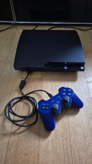 Playstation 3 con controller e giochi