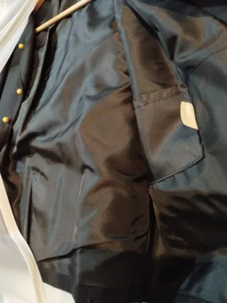 Chaqueta Zarzoso Poliéster Elastano Negra fallero