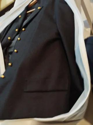 Chaqueta Zarzoso Poliéster Elastano Negra fallero