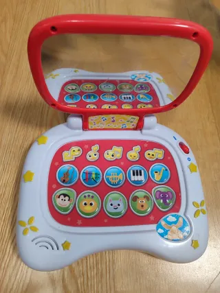 Ordenador infantil con espejo