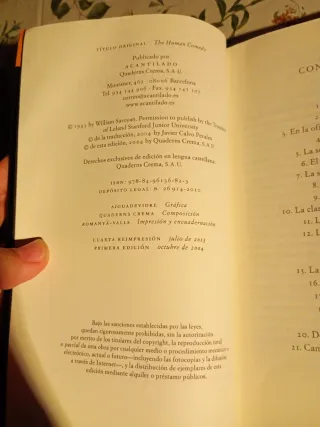 La comedia humana (Acantilado / Cliff) (Spanish...