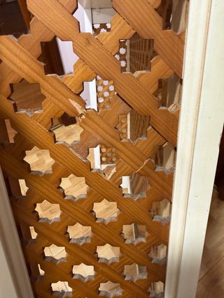 Cubre radiador de madera para restaurar