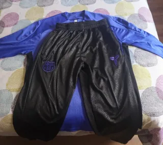 Chándal FC Barcelona Nike Azul y Negro.