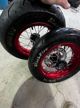 Llanta Pit Bike 120/80 B12 Blackfire