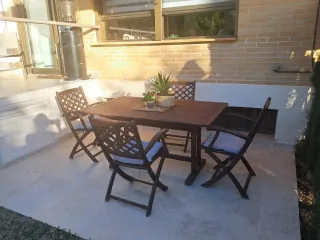 URGE! Comedor terraza Mesa + 4 sillas