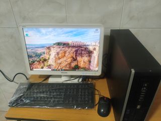 PC HP + Monitor Philips 20 SSD