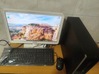 PC HP + Monitor Philips 20 SSD