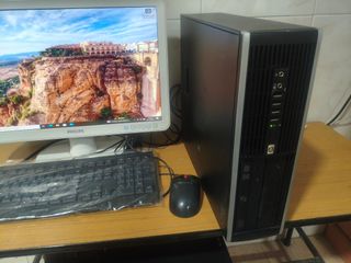 PC HP + Monitor Philips 20 SSD