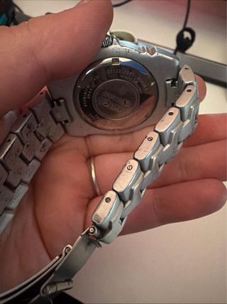 Orologio Sector Uomo Rosso Argento