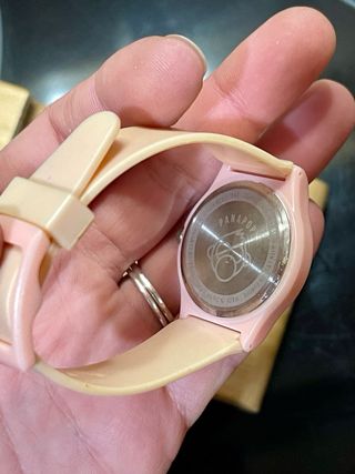 Reloj Panapop rosa con plátanos