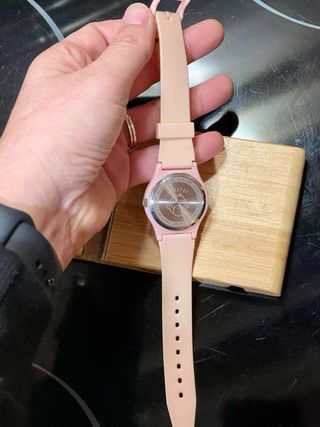 Reloj Panapop rosa con plátanos