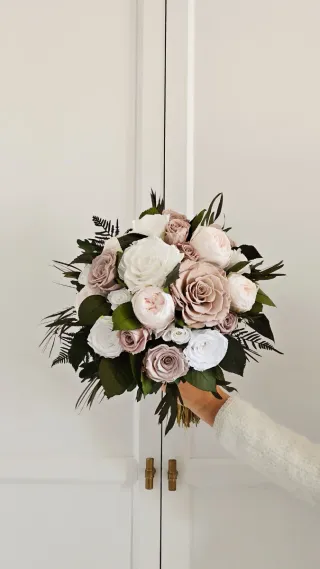 Bouquet preservado de novia
