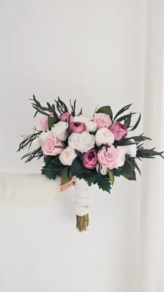 Bouquet preservado de novia