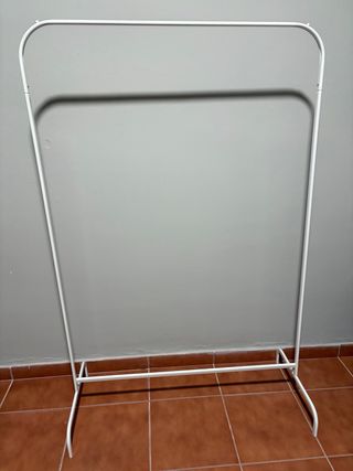 Burra perchero blanca